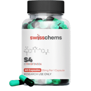S4 (Andarine), (25mg/capsule) 60 Capsules -Swisschems