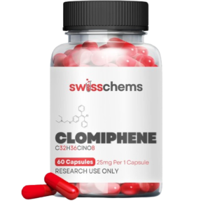 Clomiphene, (25mg/capsule), 60 Capsules