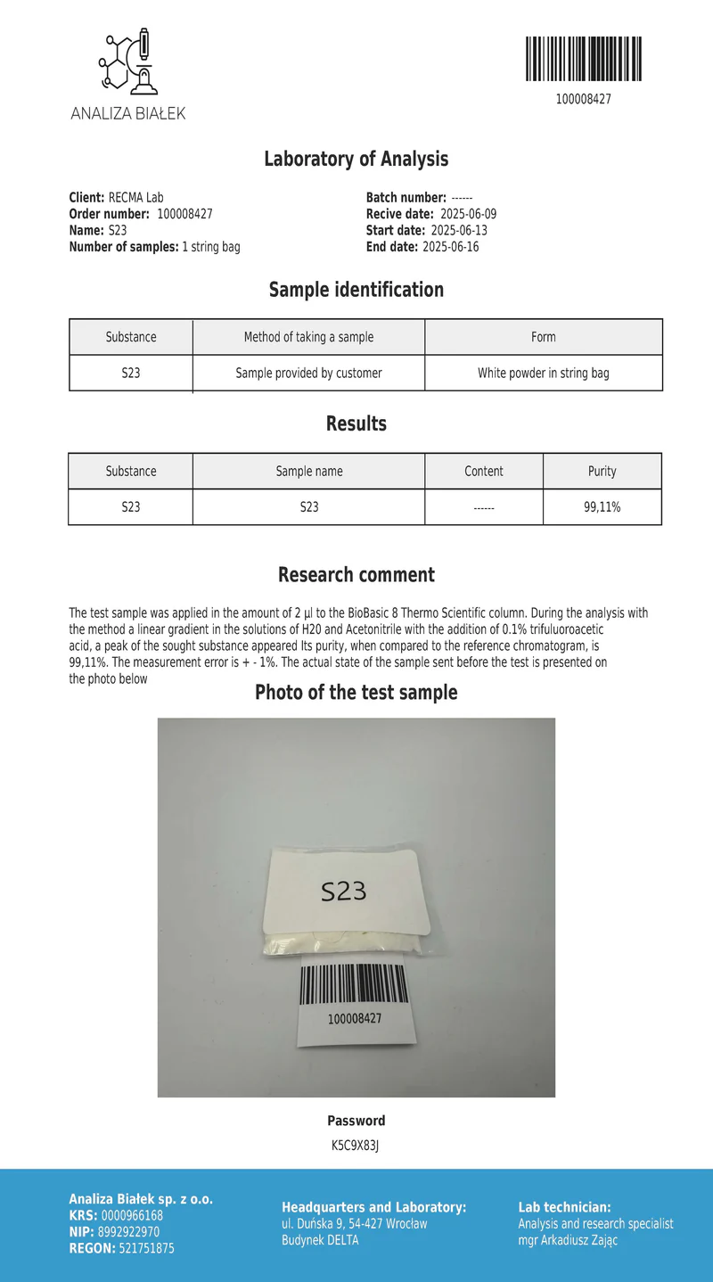 S23 Vloeibaar 600MG - Afbeelding 3